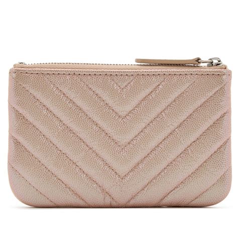 Iridescent Rose Gold Chevron Quilted 